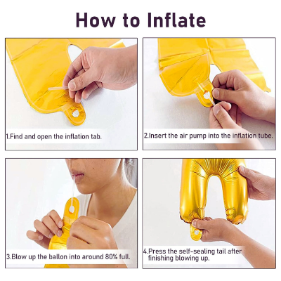 Welcome Home Party Decorations: Golden Banner, Metallic Balloons (Gold, Black, White), Both Side Tape - Complete Set for Celebration (62 Pcs)