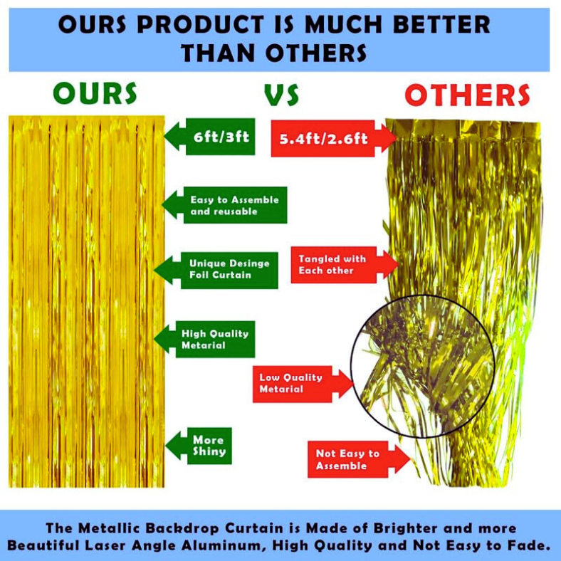 Women's Birthday Combo: Pink Theme with Metallic Balloons, Banner, Golden Curtain, Balloon Arch, Both Side Tape - Full Package for Parties - (95 Pcs)