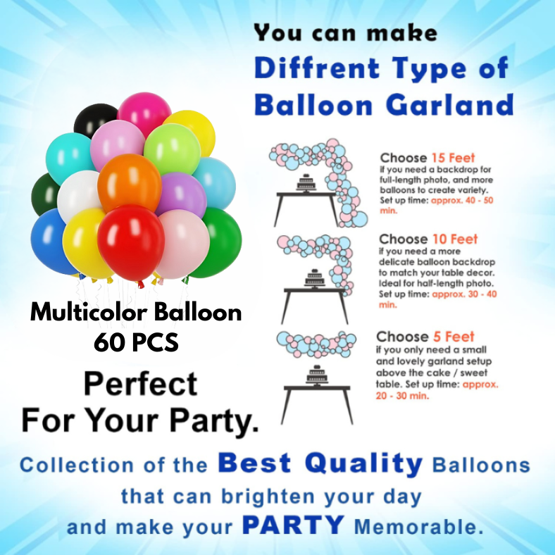 Cocomelon Birthday Decoration Combo Pack - With Card Banner, Foil Backdrop Curtain, HQ Balloons - Full Package (68 Pieces)