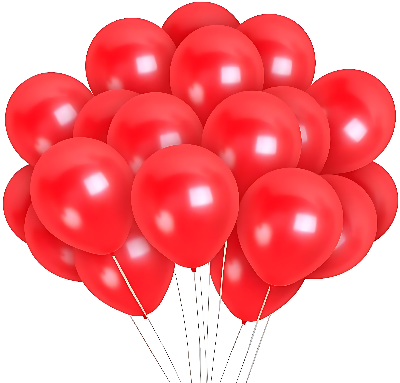 Monty Balloons - Ideal for Birthdays, Anniversaries, Weddings, Baby Showers, Valentine's, and Events Decoration- (Pack of 15 Pcs)