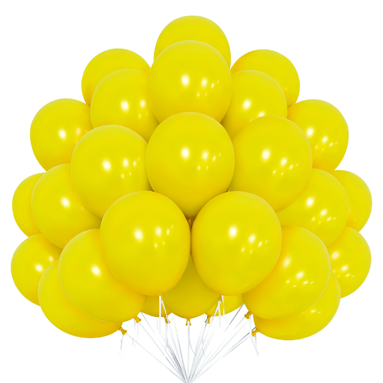 Monty Balloons - Ideal for Birthdays, Anniversaries, Weddings, Baby Showers, Valentine's, and Events Decoration- (Pack of 15 Pcs)