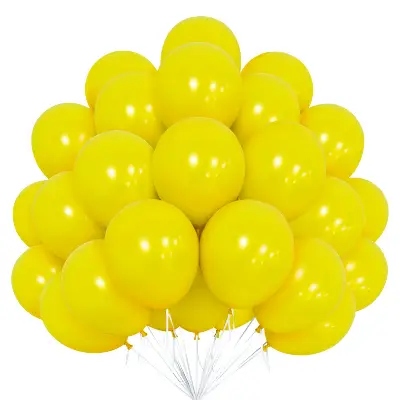 Monty Balloons - Ideal for Birthdays, Anniversaries, Weddings, Baby Showers, Valentine's, and Events Decoration- (Pack of 15 Pcs)