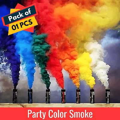 Party Pull Ring Color Smoke - Eco-Friendly Holi Celebration Addition (Pack of 1 Pcs)