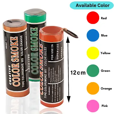 Party Pull Ring Color Smoke - Eco-Friendly Holi Celebration Addition (Pack of 1 Pcs)