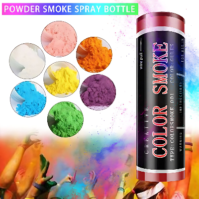 Party Pull Ring Color Smoke - Eco-Friendly Holi Celebration Addition (Pack of 1 Pcs)