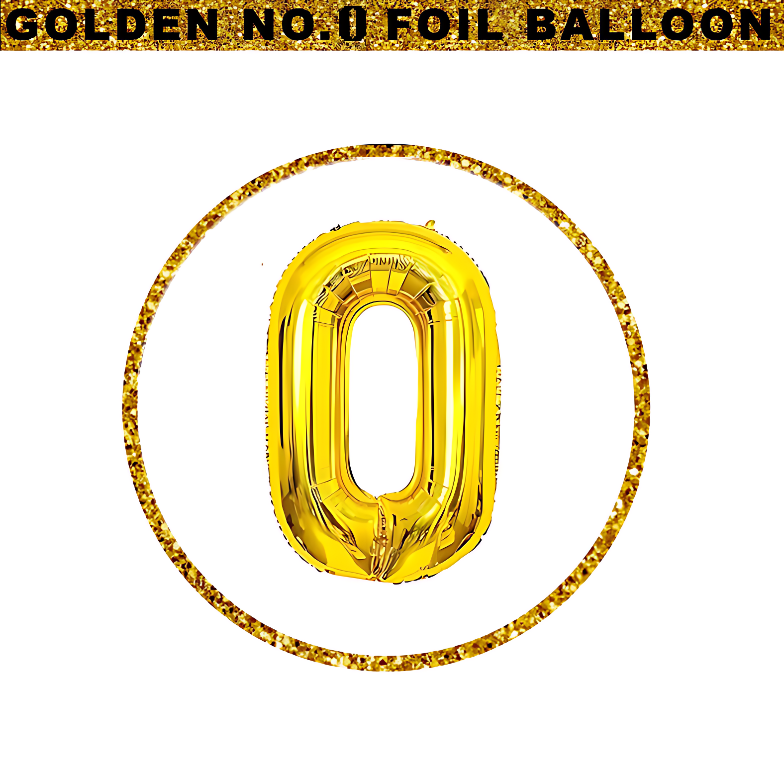 Celebratory Number Foil Balloon: Birthday, Anniversary, Events - Party Decor Essential -(Pack of 1 Pcs)