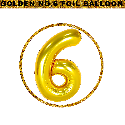 Celebratory Number Foil Balloon: Birthday, Anniversary, Events - Party Decor Essential -(Pack of 1 Pcs)