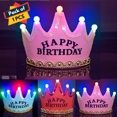 Create Magical Birthday Memories with the Crown Lighting Taj - (Pack of 01 Pcs)