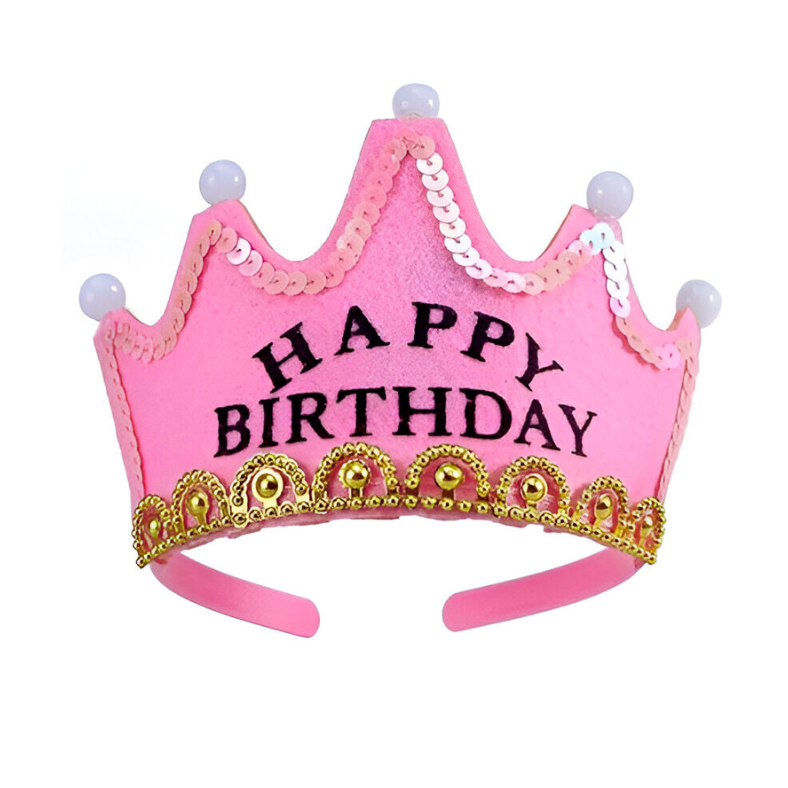 Create Magical Birthday Memories with the Crown Lighting Taj - (Pack of 01 Pcs)