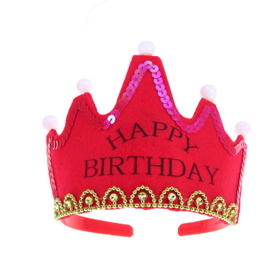 Create Magical Birthday Memories with the Crown Lighting Taj - (Pack of 01 Pcs)