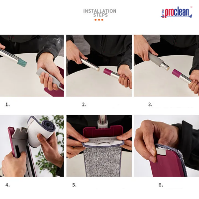 Picture of Microfiber Flat Mop Refill_FM-0629-R (One Side Lock)