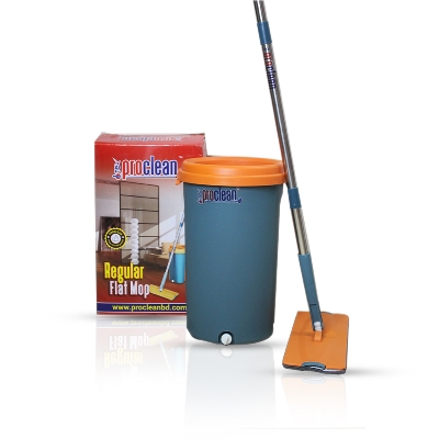 Picture of Effortlessly Clean and Maintain Your Floors with the Squeegee
 Mop Bucket, Complete with Mop Pads: Model FM
-0636 for Efficient Cleaning Solutions