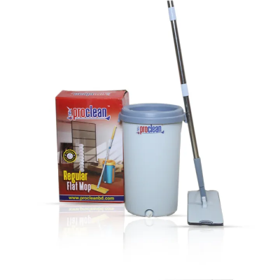 Picture of Effortlessly Clean and Maintain Your Floors with the Squeegee
 Mop Bucket, Complete with Mop Pads: Model FM
-0636 for Efficient Cleaning Solutions