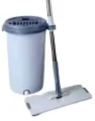 Picture of Effortlessly Clean and Maintain Your Floors with the Squeegee
 Mop Bucket, Complete with Mop Pads: Model FM
-0636 for Efficient Cleaning Solutions