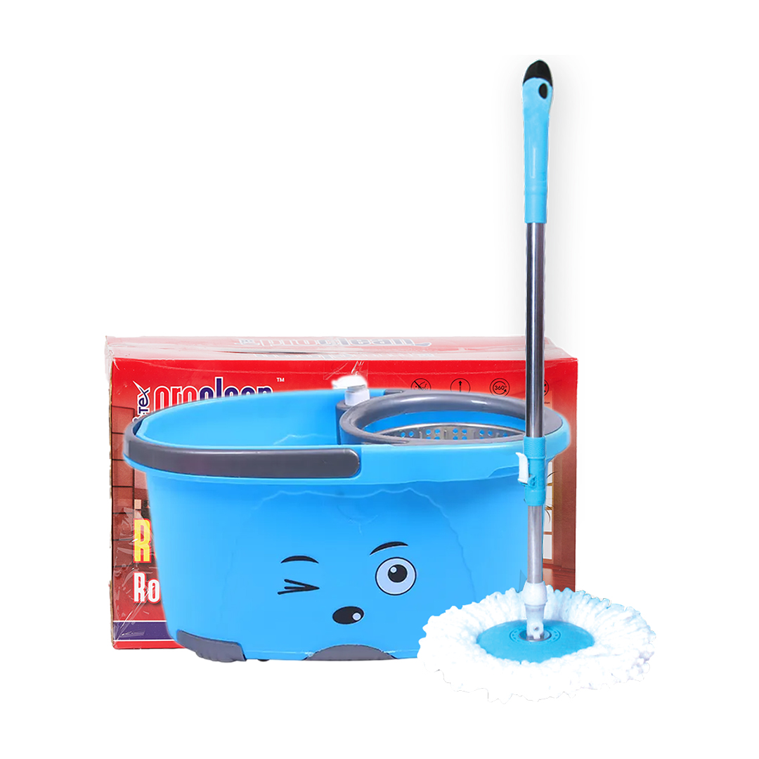 Picture of Microfiber 360 Degree Regular Rotary/Spin Mop Floor Cleaning Mop_RM-9623