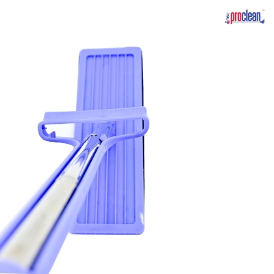 Picture of Proclean 2 in 1 Handsfree Self-Washing Self-Washing & Squeeze-Drying 
Floor Cleaner_SM-0650 - Integrated 350ml Bottle and Reusable 2pcs Microfiber Pad with Stainless Steel for Laminate Wood Vinyl & Hardwood or any kind of floor