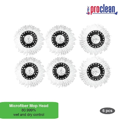 Picture of Microfiber Spin Mop Head Refill_6 Pcs
