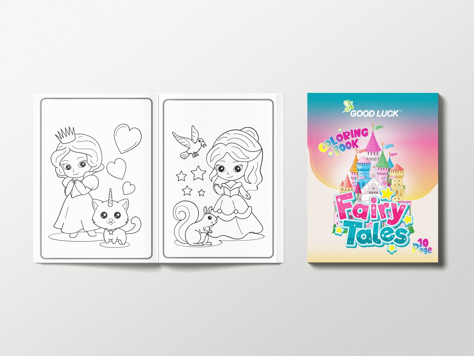 Buy GOOD LUCK coloring book Fairy Tales Online at Best Price In Bangladesh