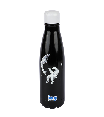 Buy Hot & Cold Stylish SS Cola Water Bottle 450 ML Cosmic Swing at Best Price In Bangladesh
