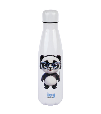 Buy Hot & Cold Stylish SS Cola Water Bottle 450 ML Panda Party at Best Price In Bangladesh