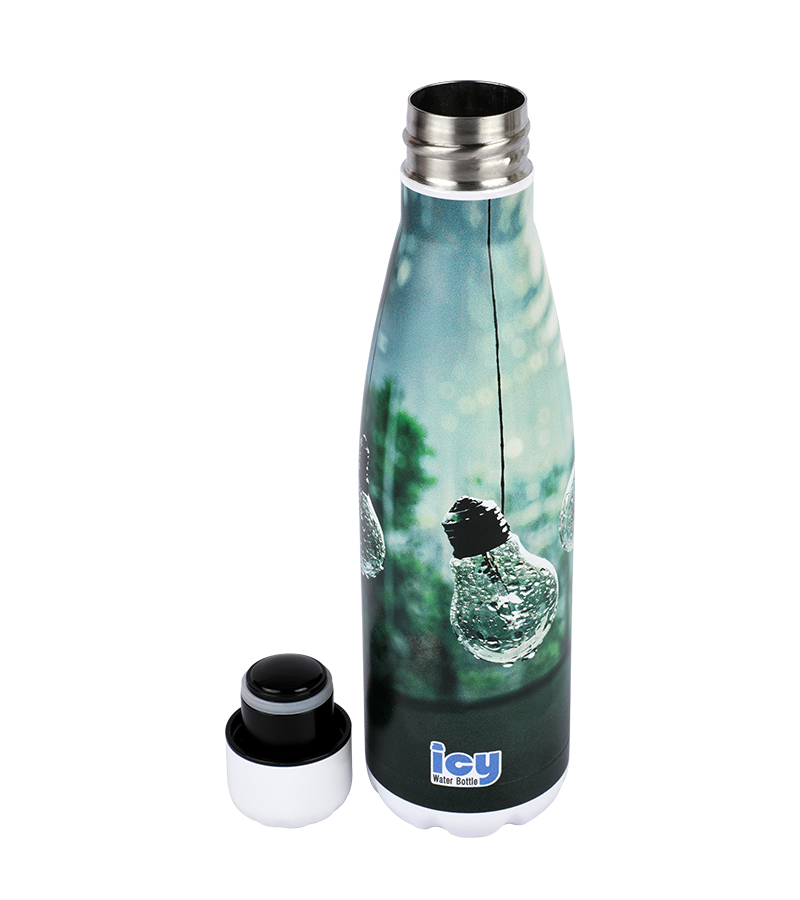 Buy Hot & Cold Stylish SS Cola Water Bottle 450 ML Urban Drizzle at Best Price In Bangladesh