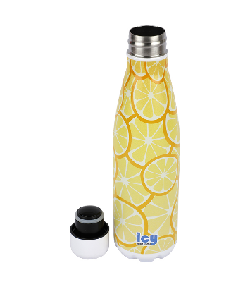 Buy Hot & Cold Stylish SS Cola Water Bottle 450 ML Sunny Slices at Best Price In Bangladesh
