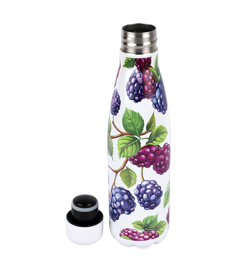 Buy Hot & Cold Stylish SS Cola Water Bottle 450 ML Berry Bloom at Best Price In Bangladesh