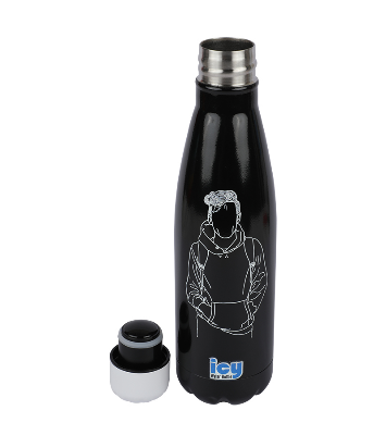 Buy Hot & Cold Stylish SS Cola Water Bottle 450 ML Urban Sketch at Best Price In Bangladesh