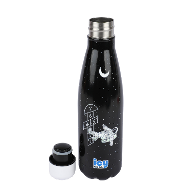 Buy Hot & Cold Stylish SS Cola Water Bottle 450 ML Cosmic Climb at Best Price In Bangladesh