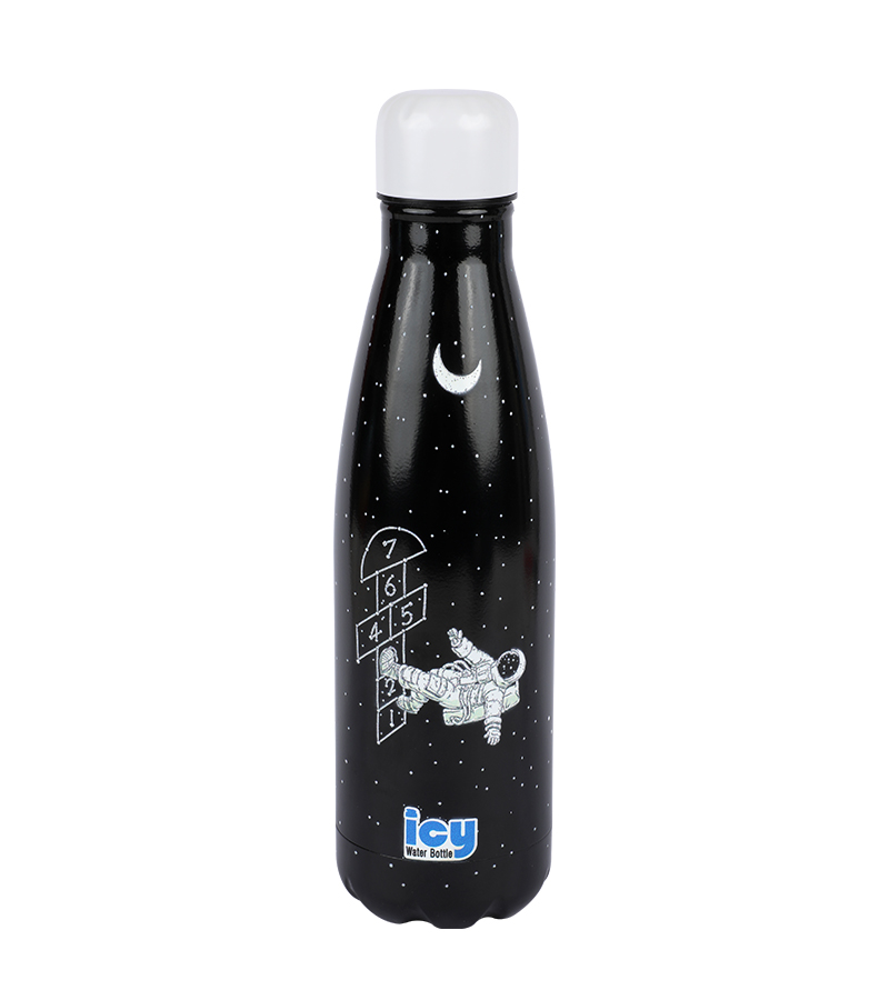 Buy Hot & Cold Stylish SS Cola Water Bottle 450 ML Cosmic Climb at Best Price In Bangladesh