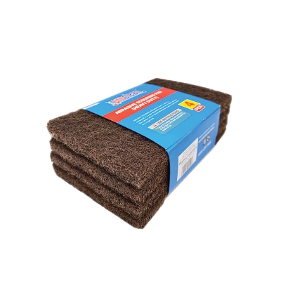 Picture of Abrasive Scouring Pad_ASP-0223-8 (Brown)_8 PCS PACK