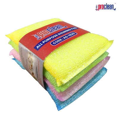 Picture of Multifunctional Foam Scrubber AS-1930 For Dish Wash -(4pcs) For Washing Dishes Cleaning Sponge Brush Dishwashing Cleaner For Sink Kitchen Cooking Stove, and many more