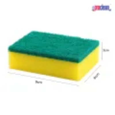 Picture of 6 Pcs Big Cleaning Scrub Sponge Colorful Double-Face Sponge
 Scouring Pad_CS-0490-6