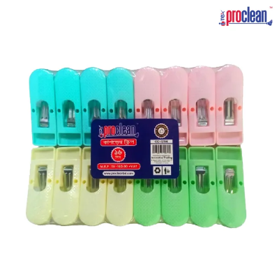 Picture of Proclean colorful & Regular 16 pcs Cloth Clip set CC-1794