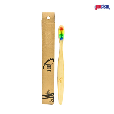 Picture of Proclean Ultra Soft Bamboo Colorful Toothbrush
 Oral Care Wooden Tooth Brush Oral Hygiene _AB-2043