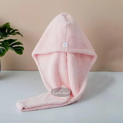 Picture of Magic Hair Wrap Bath Salon Towels Fast Drying Absorbent
 Cap For Women And Girls