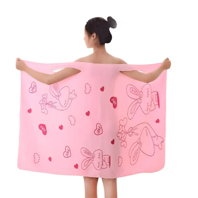 Picture of Magic Hair Wrap Bath Salon Towels Fast Drying
 Absorbent Cap for Women and Girls