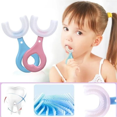 Picture of Silicone Baby Finger Tooth Brush with box transparent 1pcs