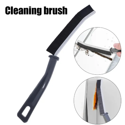 Picture of Exquisite Durable Minimalist Colors Long Handle Grout Cleaner
 Brush Useful Multifunctional Tile Joints Scrubber Nylon Brushes