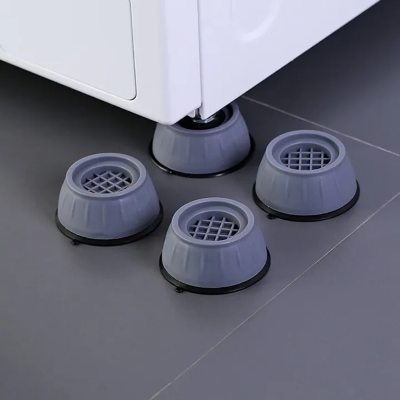 Picture of 4Pcs Anti Slip Washing Machine Feet Mats Refrigerator Dryer
 Anti Vibration Pads Universal Washer Pad Home Appliance