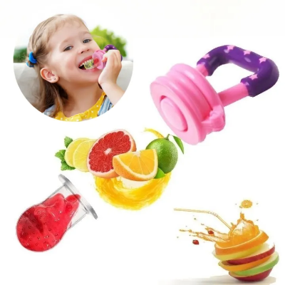 Picture of BABY FRUIT PACIFIER Junjuny Type Fresh Food Feeder Teething Toy Teether Chosni Teat Pacifier Feeder Bottles for New born