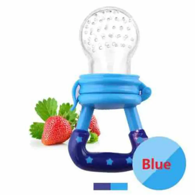 Picture of BABY FRUIT PACIFIER Fresh Food Feeder Teething Toy Teether Chosni 
Teat Pacifier Feeder Bottles for New born