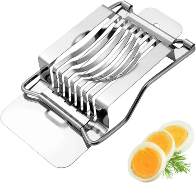 Picture of Kitchen Vegetables Fruit Egg Slicer Section Cutter Stainless Steel 
Mushroom Tomato Cutter Kitchen Machine Cutter