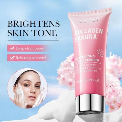 Picture of SADOER Collagen Sakura Moisturizing Clear Face Cleanser