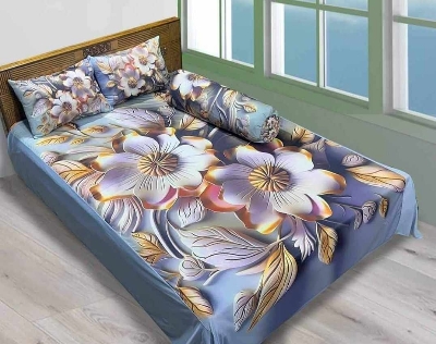 Buy China Premium 3D Design Bed Sheet - MS-954 at Best Price In Bangladesh