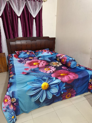 Buy China Premium 3D Design Bed Sheet - MS-955 at Best Price In Bangladesh