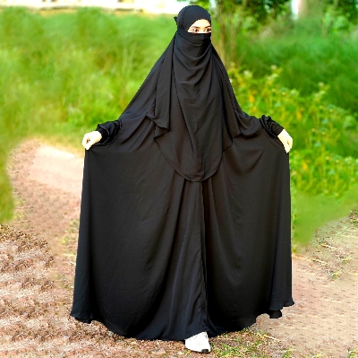 Buy     Floor Touch Long Abaya - 5971 at Best Prices in Bangladesh