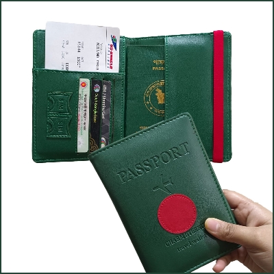 Buy Leather Passport Covers Holder Wallet Case at Best Price In Bangladesh