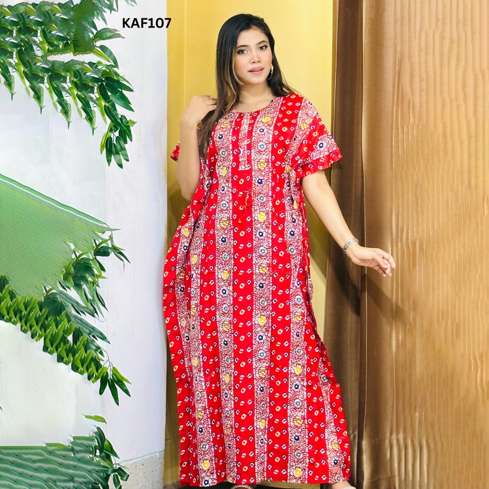 Buy China Linen Kaftan Maxi - 107  at Best Prices in Bangladesh