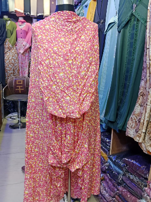 Buy 1 Part Khimar Borkha with Sleeves and Nikab  at Best Price In Bangladesh